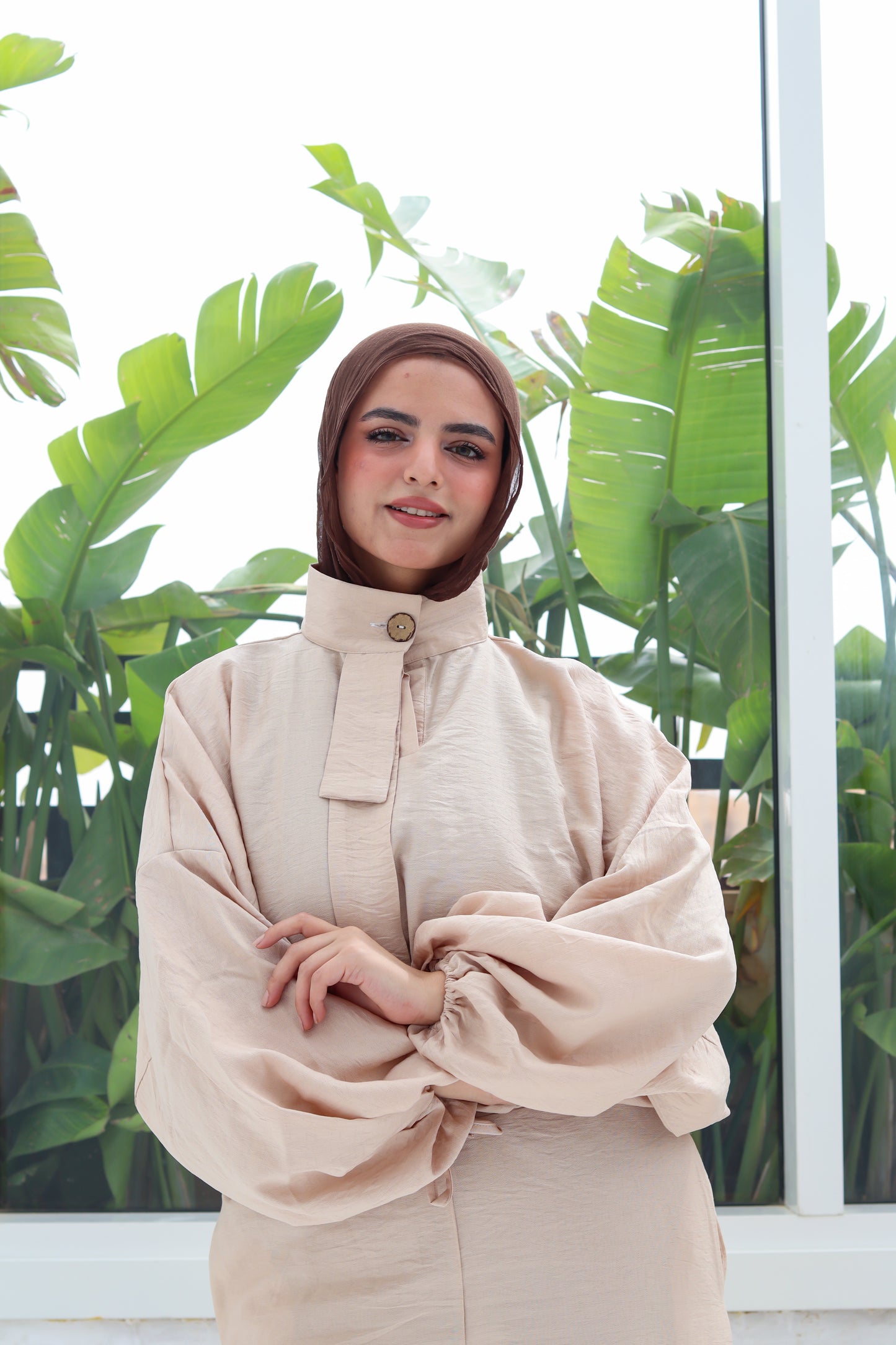 Airy Top in Beige