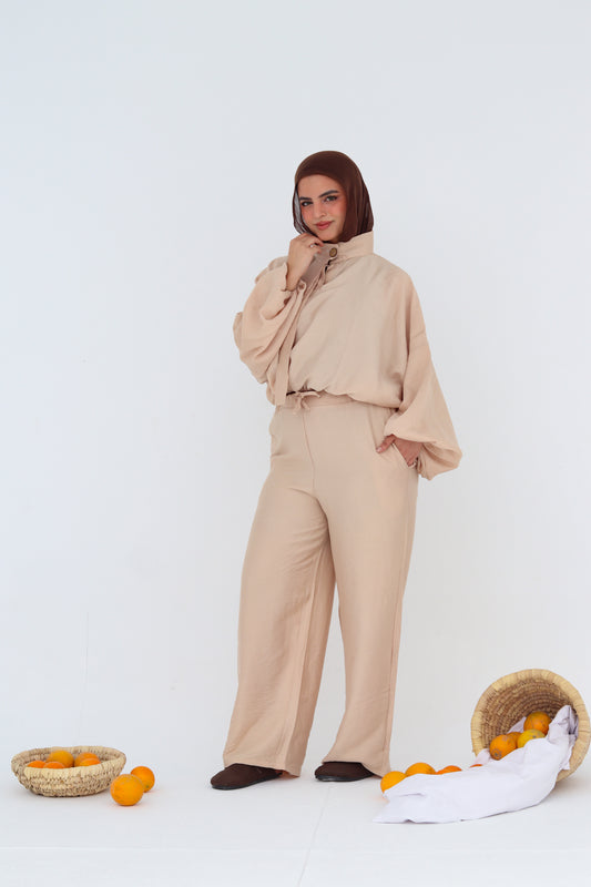Airy Set in Beige