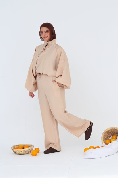 Airy Set in Beige