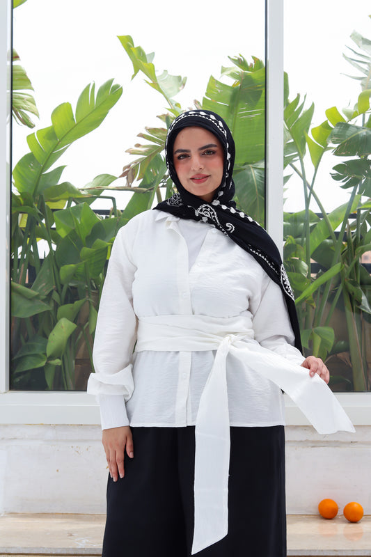 Relaxed Shirt in White