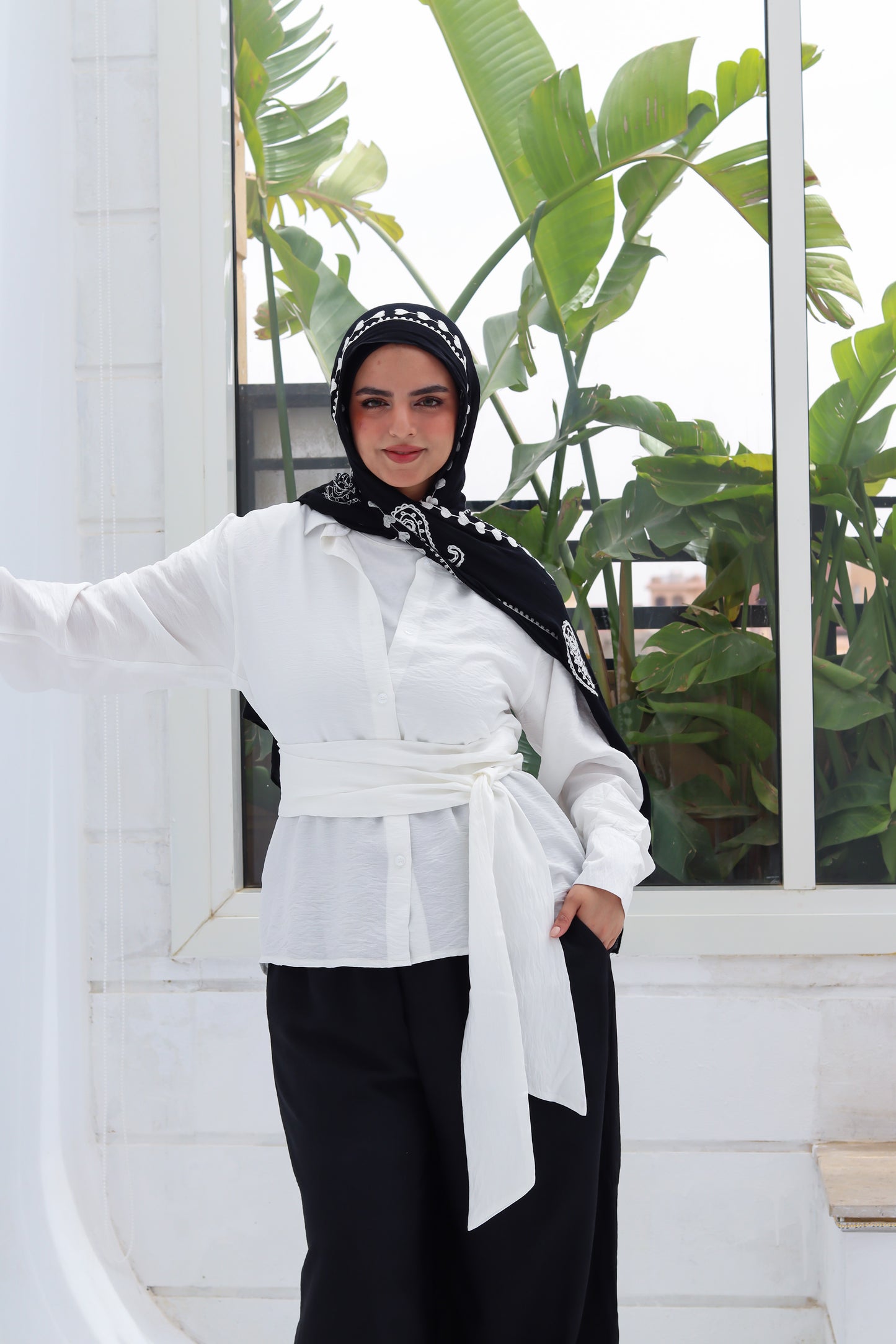 Relaxed Shirt in White