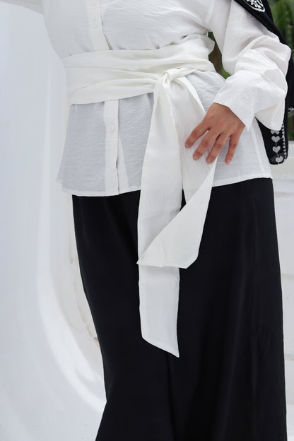 Relaxed Shirt in White