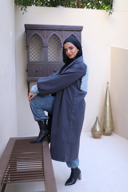 The Contrast Trench in Dark Grey