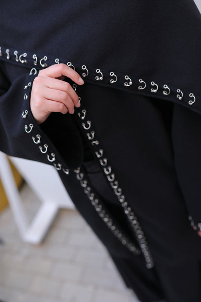 The Over-Shoulder Jacket in Black