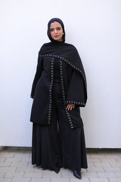 The Over-Shoulder Jacket in Black